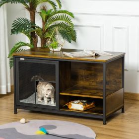 Wooden Cat House(No shipments on weekends) (Option: Default Title)